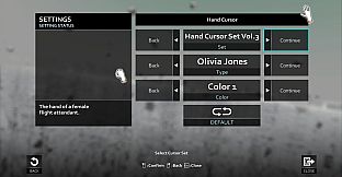 D4: Hand Cursor Set　Vol.3