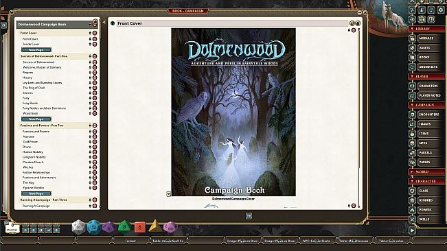 Fantasy Grounds - Dolmenwood Campaign Book