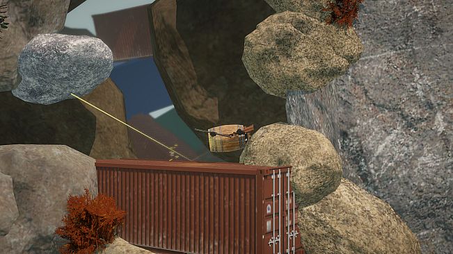 Climbing In Barrel With Double-Barrel