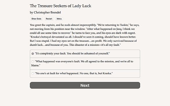 The Treasure Seekers of Lady Luck