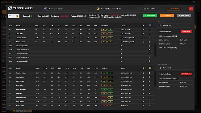 Draft Day Sports: Pro Basketball 2025