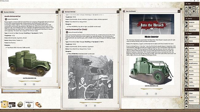 Fantasy Grounds - Weird War I: Juggernauts #SWADE