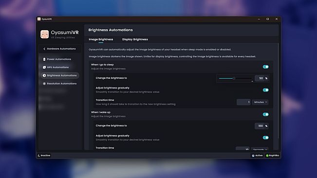 OyasumiVR - VR Sleeping Utilities