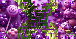 Sweetie Candy Maze: Purple Grape