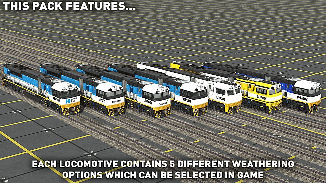 Trainz Plus DLC - GT46C-ACe G1 - Whitehaven / Progress Rail / Downer EDI