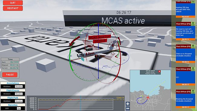 MCAS Simulation