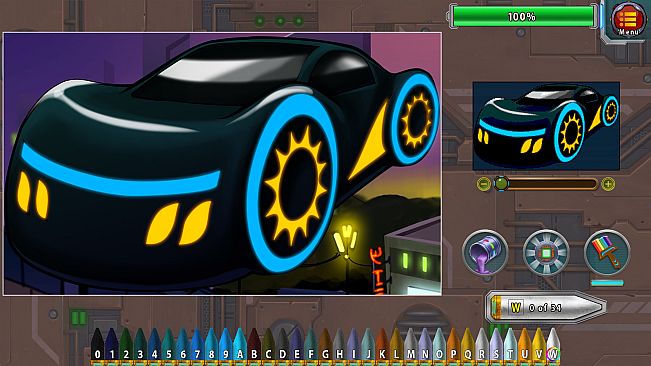 Paint By Numbers - Fulgur Planet