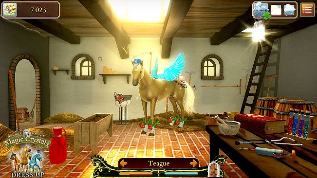 Secret of the Magic Crystals - Dress Up