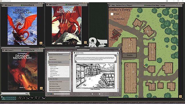 Fantasy Grounds - D&D Classics: Dragon Mountain (2E)