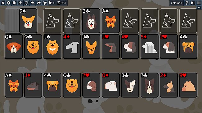 Free Solitaire - Dogs