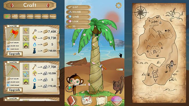 Island Clicker – Auto Clicker Skins Pack