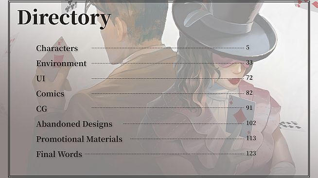 Death Trick: Double Blind Digital Artbook