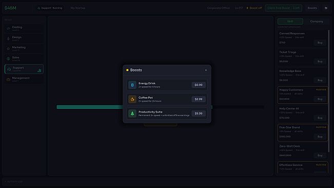 Idle Startup