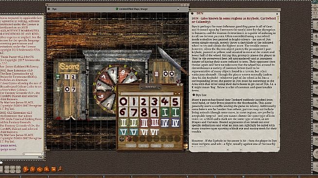 Fantasy Grounds - GAMBLING / TAROT PACK: Den of Iniquity (Any)
