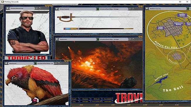 Fantasy Grounds - Reach Adventure 7: The Last Train Out of Rakken-Goll