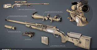 Sniper Ghost Warrior 3 - Sniper Rifle McMillan TAC-338A
