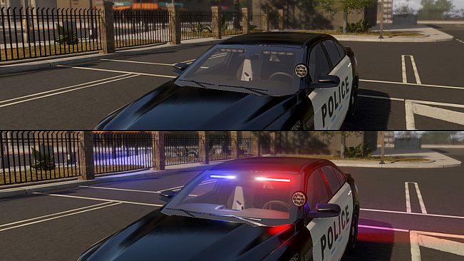 Flashing Lights: Visor Lights DLC (Police, Fire, EMS)