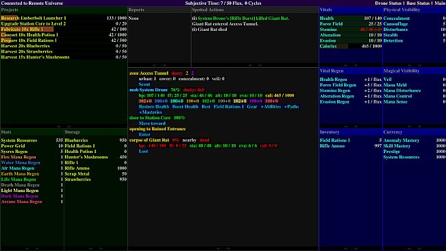 Distant Flux: System Initializing