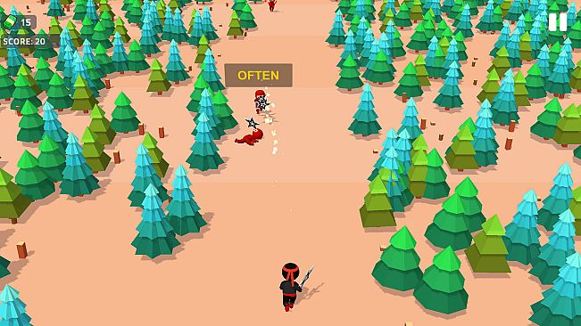 Ninja Run 3D - Typing Game