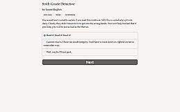 Sixth Grade Detective