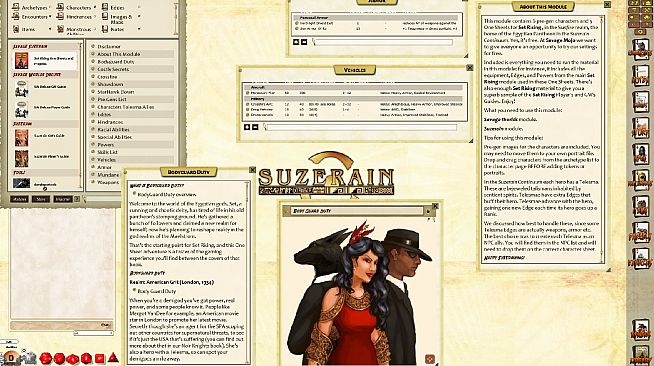 Fantasy Grounds - Set Rising Intro Pack (Savage Worlds)