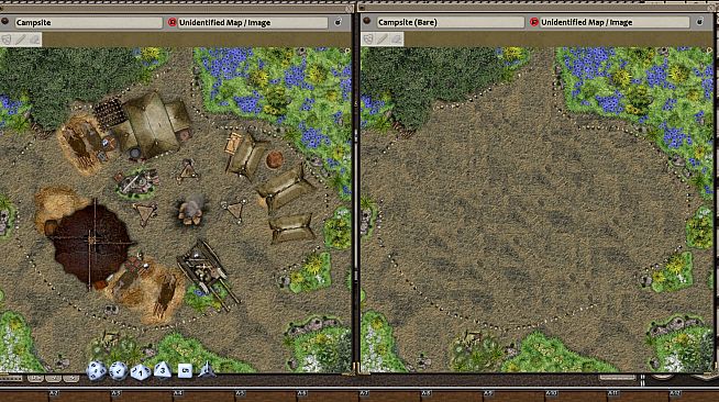 Fantasy Grounds - Map Adventures #1 - Forests & Mountains (Map and Token Pack)