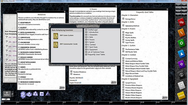 Fantasy Grounds - Basic Roleplaying (BRP) Ruleset