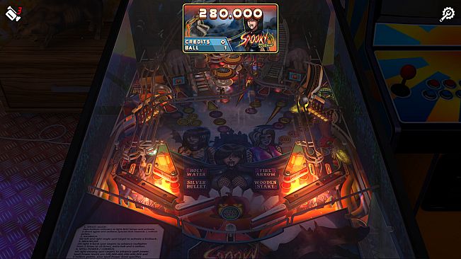 Zaccaria Pinball - Spooky Deluxe Pinball Table