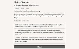 Choice of Zombies