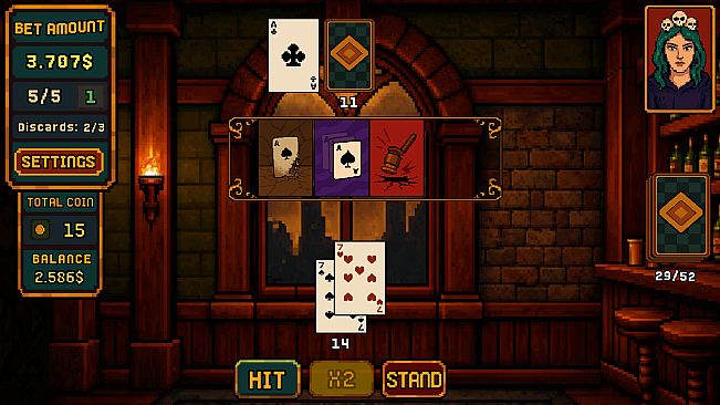 Dealer Bust! | Roguelike BlackJack