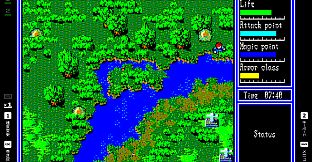 EGGCONSOLE HYDLIDE3 PC-8801mkIISR