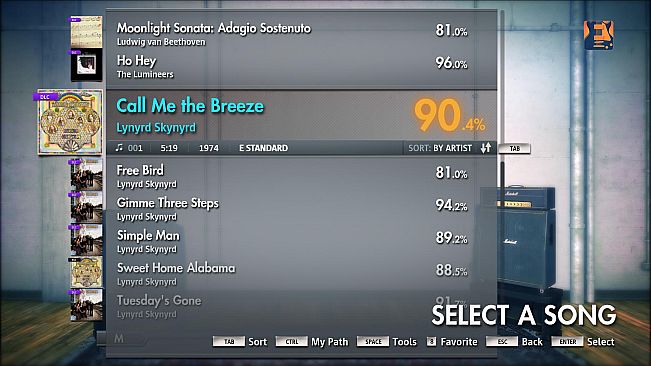 Rocksmith 2014 – Lynyrd Skynyrd - “Call Me The Breeze”
