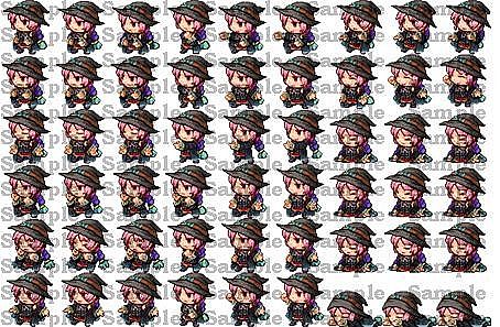 RPG Maker MV - Marsha Erin Character Pack