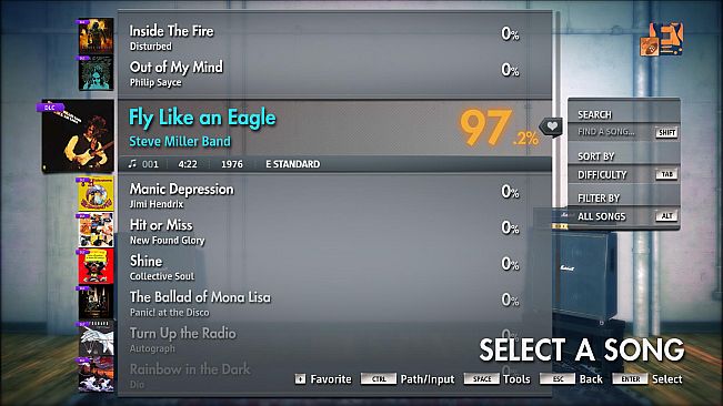 Rocksmith 2014 Edition – Remastered – Steve Miller Band - “Fly Like an Eagle”