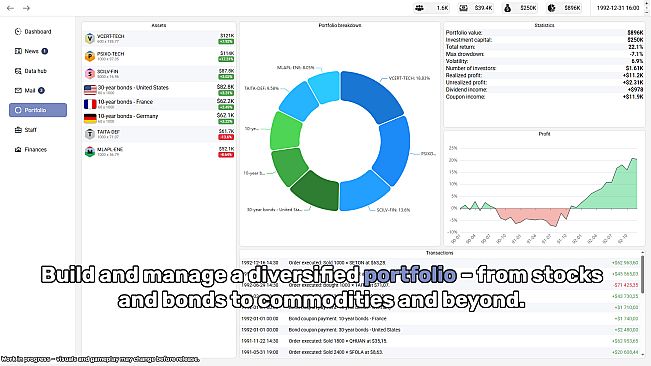 Investment Fund Game