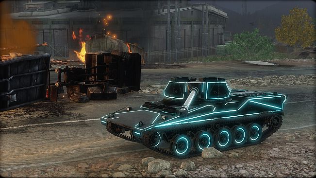Armored Warfare - RDF-LT Skin Neon