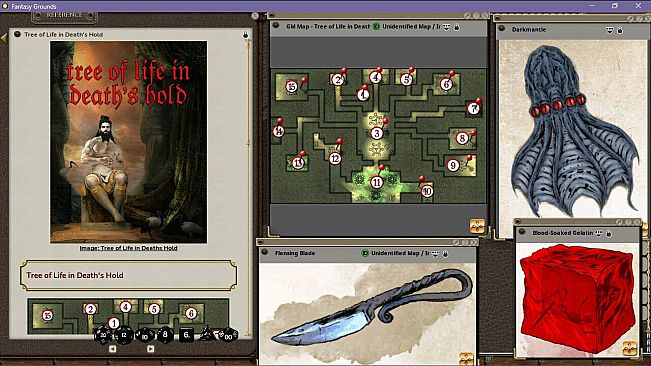 Fantasy Grounds - Drop-in Dungeons: 2nd Level Adventures