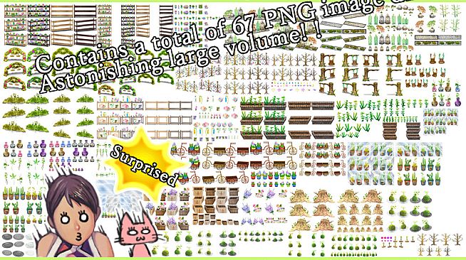 RPG Maker MV - NATHUHARUCA Green Tilesets