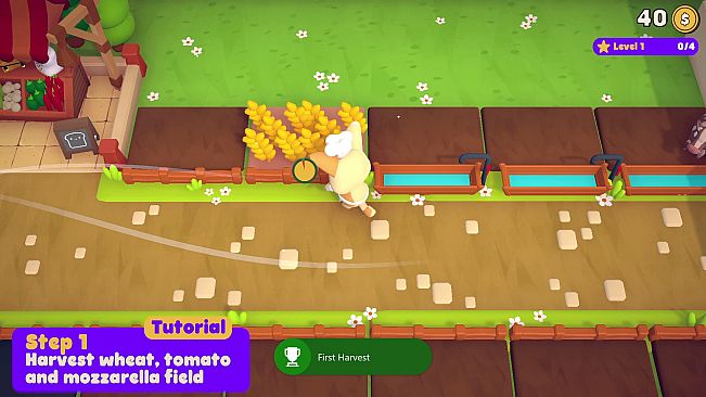 Cat&Rabbit Pizza Farming