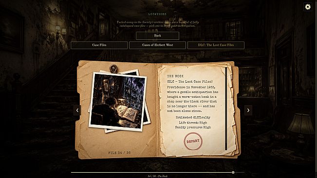 Dark Dice: Cthulhu Investigation Log - Expansion Pack (The Lost Case Files)