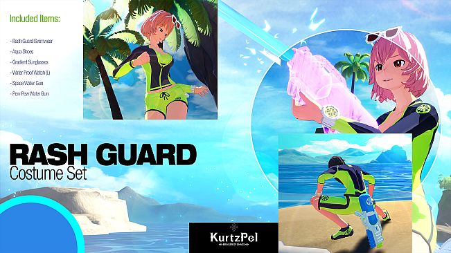KurtzPel - Rash Guard Costume Set