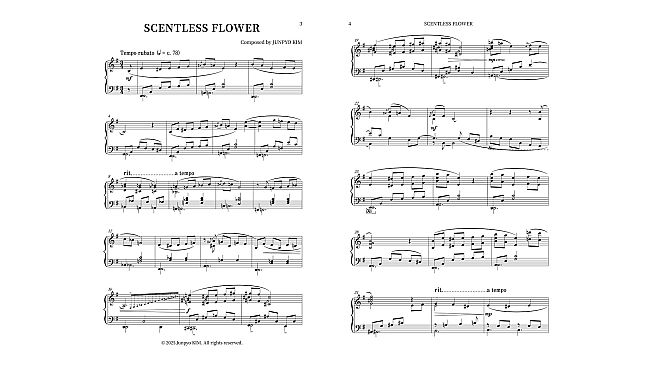 Flower in Us Piano Collections