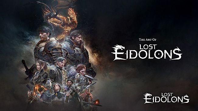 Lost Eidolons - Artbook & World Map