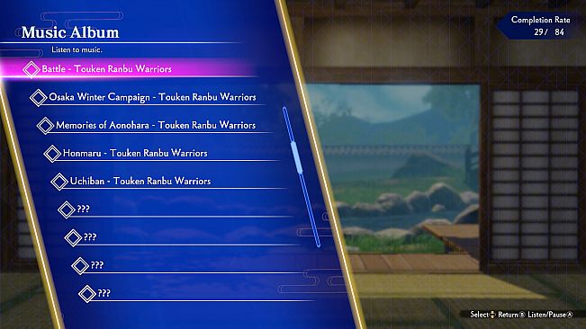 Touken Ranbu Warriors - Additional Music "Battle - Touken Ranbu Warriors"