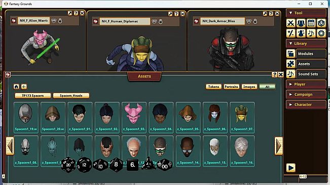 Fantasy Grounds - Devin Night Pack 173: Spacers