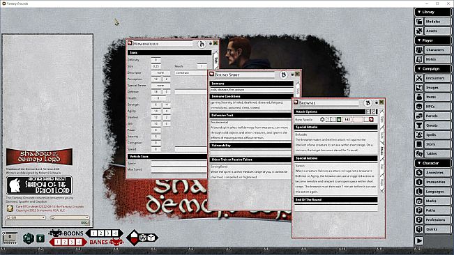 Fantasy Grounds - Demon Lord's Companion