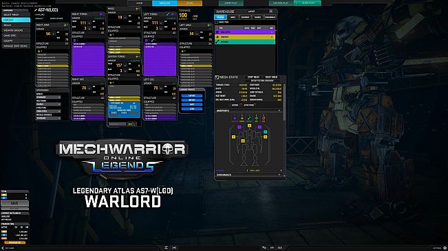 MechWarrior Online - Warlord Legendary Mech Pack