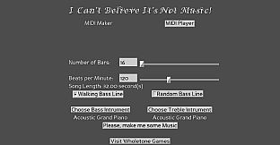 I Can't Believe It's Not Music!