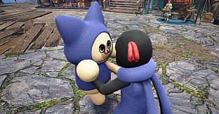 Monster Hunter Rise - "Kit T." Palico layered armor set