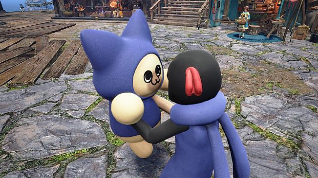 Monster Hunter Rise - "Kit T." Palico layered armor set